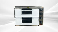 Electric 3000w Pizza Oven Double Deck Bakery 220V PS-2PT