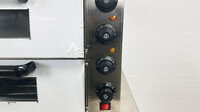 Electric 3000w Pizza Oven Double Deck Bakery 220V PS-2PT