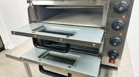 Electric 3000w Pizza Oven Double Deck Bakery 220V PS-2PT