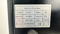 Electric 3000w Pizza Oven Double Deck Bakery 220V PS-2PT