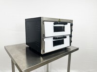 Electric 3000w Pizza Oven Double Deck Bakery 220V PS-2PT
