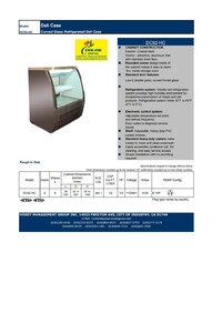 NSF 36 ins Deli refrigerator case DC92