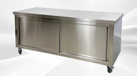 NSF 72in Stainless Steel Work Prep Table Cabinet HT-S-1800