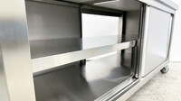 NSF 72in Stainless Steel Work Prep Table Cabinet HT-S-1800