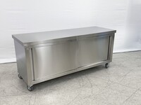 NSF 72in Stainless Steel Work Prep Table Cabinet HT-S-1800