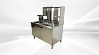 NSF 48 in Bar Bubble Tea WorkStation Hot Cold Water HT-M-1200