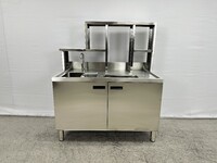 NSF 48 in Bar Bubble Tea WorkStation Hot Cold Water HT-M-1200