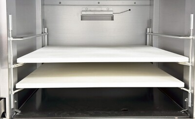 Pizza Oven Double Deck Bakery Fire Stone NSF 24 ins PO19