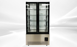 NSF 4 Sided Glass   Standing Gelato Freezer Display DL-600F