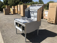 NSF 36 ins double chinese wok range US made US361313