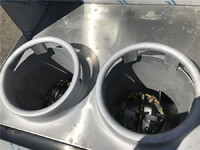NSF 36 ins double chinese wok range US made US361313