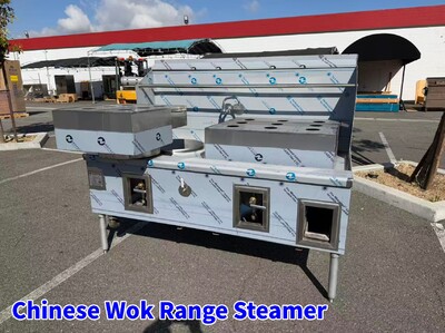 NSF 36 ins double chinese wok range US made US361313