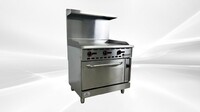 NSF 36″ Thermostat Griddle With Oven RGR36TG