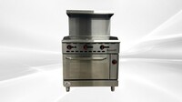 NSF 36″ Thermostat Griddle With Oven RGR36TG