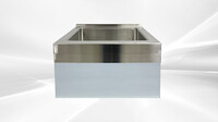 NSF Stainless Steel Floor Mop Sink 24 x 20 x 11 HN-FMS-16206