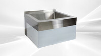 NSF Stainless Steel Floor Mop Sink 24 x 20 x 11 HN-FMS-16206