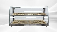 Commercial Countertop Bakery Display Case Curved Glass ZW-150R