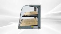 Commercial Countertop Bakery Display Case Curved Glass ZW-150R