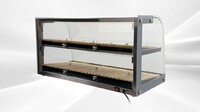 Commercial Countertop Bakery Display Case Curved Glass ZW-150R