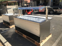 NSF salad buffet table open glass cold table SCLM372