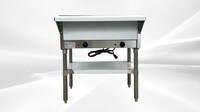 NSF 2 plate warmer and dry steam table 110v NH-2-120