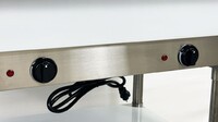 NSF 2 plate warmer and dry steam table 110v NH-2-120