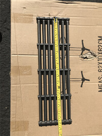 7 Bar Grate Cast Iron Top Grate Char-Broiler 6 x 18 inches