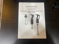 NSF Commercial Immersion Blender 220w+160mm