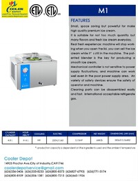 NSF Batch freezer Gelato Machines maker 4LM1