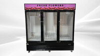 NSF 78 in Refrigerator Display Flower Fridge 78G-3D-SW-FL