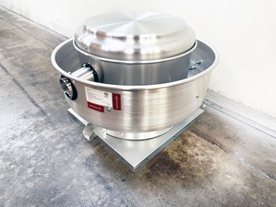 NSF 0.5HP 900 to 2000 CFM restaurant Exhaust Fan 220V RCU08HBS