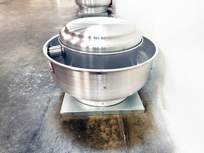 NSF 0.5HP 900 to 2000 CFM restaurant Exhaust Fan 220V RCU08HBS