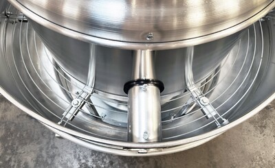 NSF 1.5 HP 4000 to 6900 CFM restaurant Exhaust Fan 220V RCU18HBS