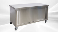 NSF 60in Stainless Steel Work Prep Table Cabinet HT-S-1500