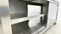 NSF 60in Stainless Steel Work Prep Table Cabinet HT-S-1500