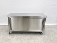 NSF 60in Stainless Steel Work Prep Table Cabinet HT-S-1500