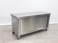 NSF 60in Stainless Steel Work Prep Table Cabinet HT-S-1500