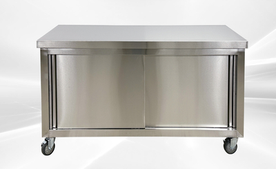 NSF 60in Stainless Steel Work Prep Table Cabinet HT-S-1500