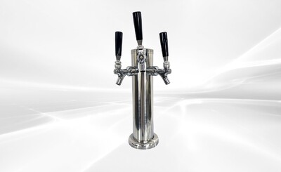 Triple Faucet Beer Kegerator Dispenser tap UUD3