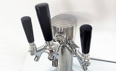 Triple Faucet Beer Kegerator Dispenser tap UUD3