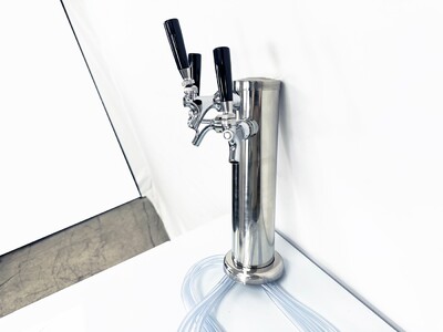 Triple Faucet Beer Kegerator Dispenser tap UUD3