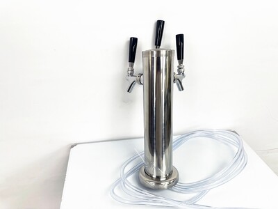 Triple Faucet Beer Kegerator Dispenser tap UUD3
