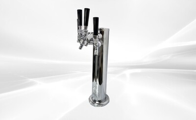 4 Tap Faucet Draft Beer Kegerator Tower UUD4