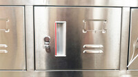 NSF 24 Door Stainless Steel Locker assembled HT-L-24