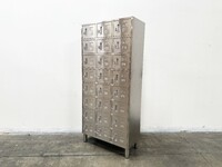 NSF 24 Door Stainless Steel Locker assembled HT-L-24