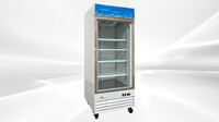 NSF 31 inches One glass door freezer D648BMF-HC