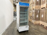 NSF 31 inches One glass door freezer D648BMF-HC
