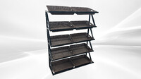 Fruit rack fruit shelf vegetable supermarket Display VFI160