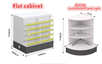 combination cashier counter one flat F