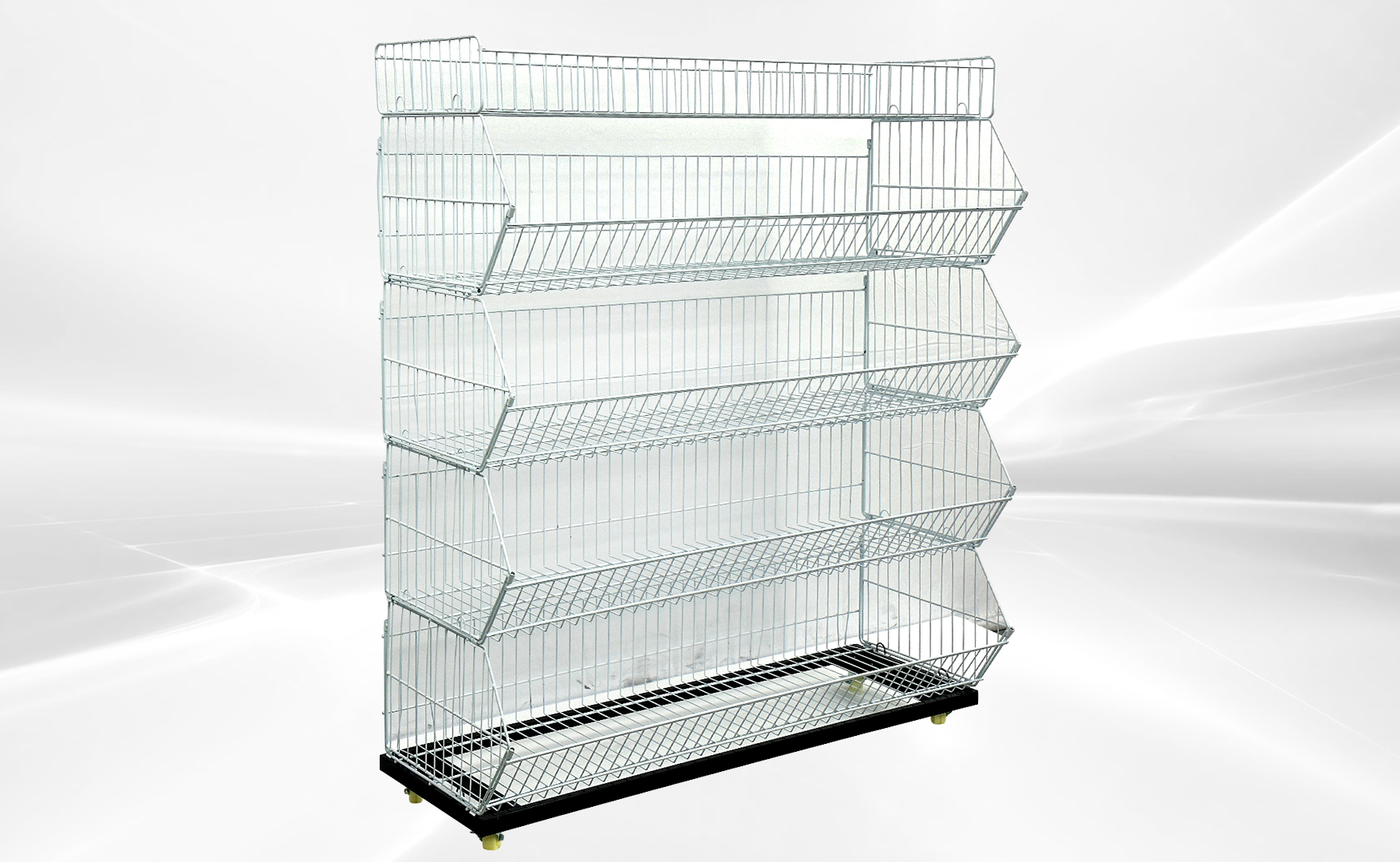5 layer Grid Shelf Shelves Retail Display 48*19*55